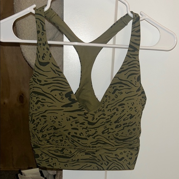 Athleta Other - NWT Athleta Transcend Plunge Bra Green- Size Medium